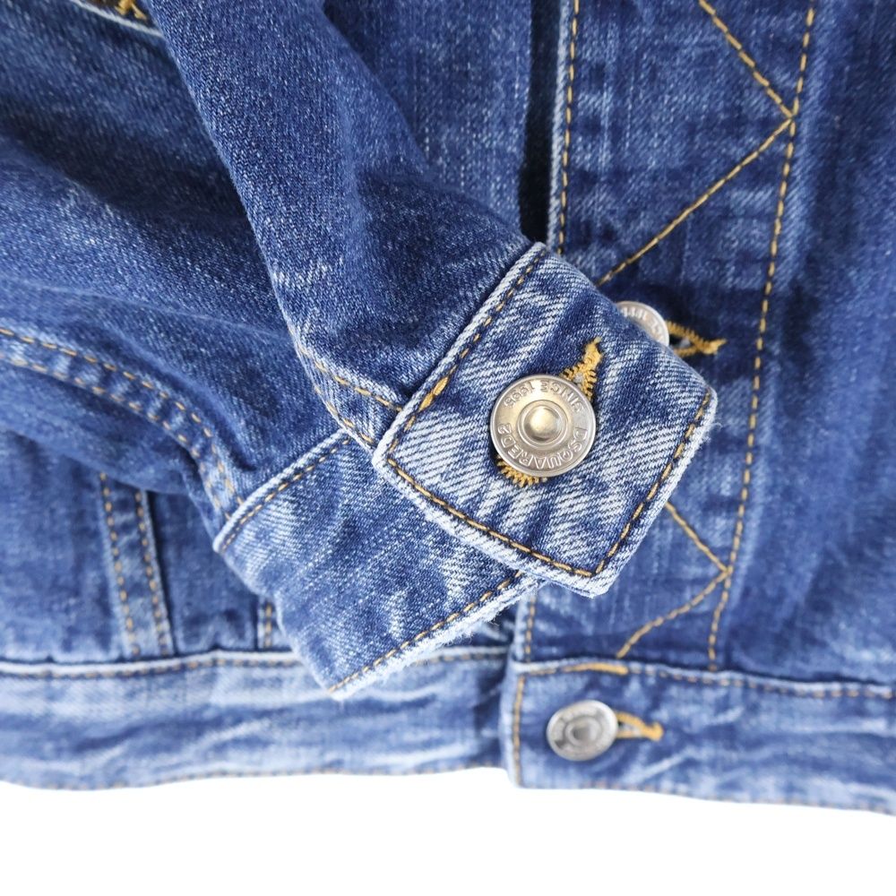 DSQUARED2 (ディースクエアード) 23AW Packman Denim Jacket ダメージ