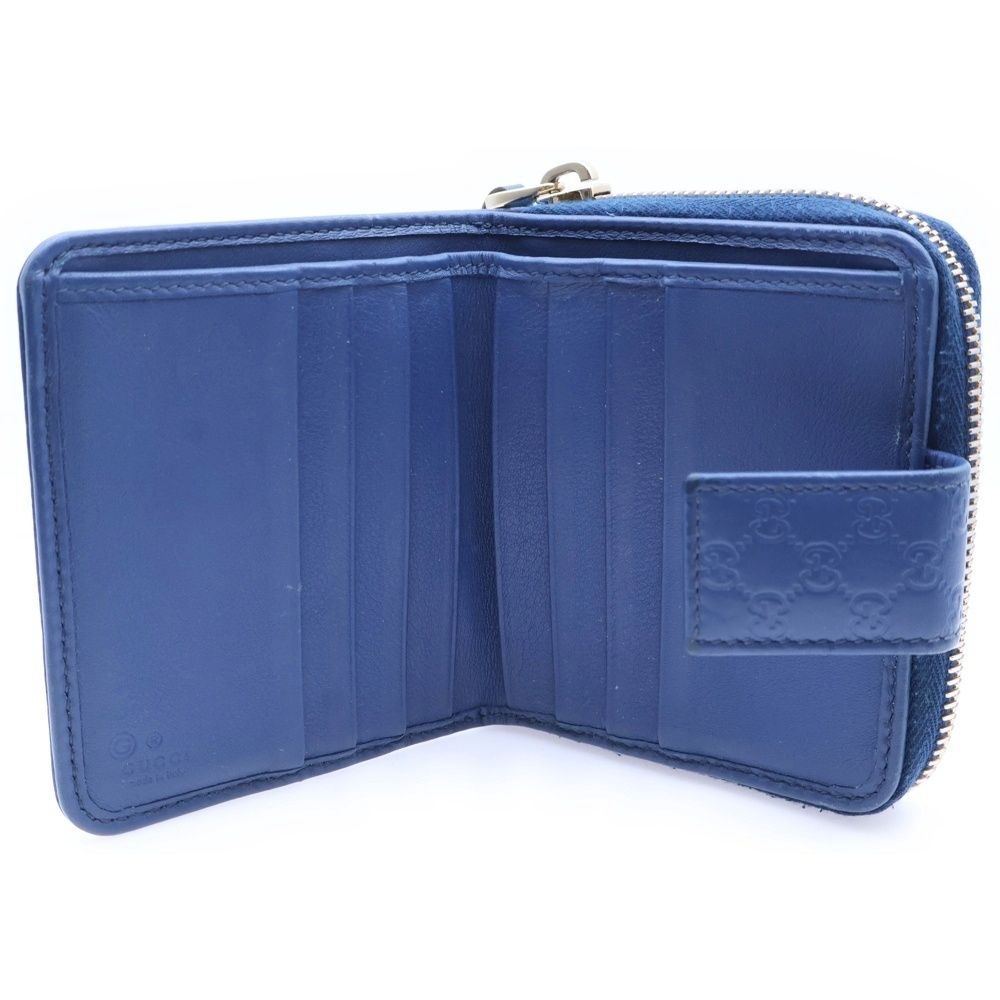 GUCCI (グッチ) マイクログッチシマ エンボス GG 総柄 レザー