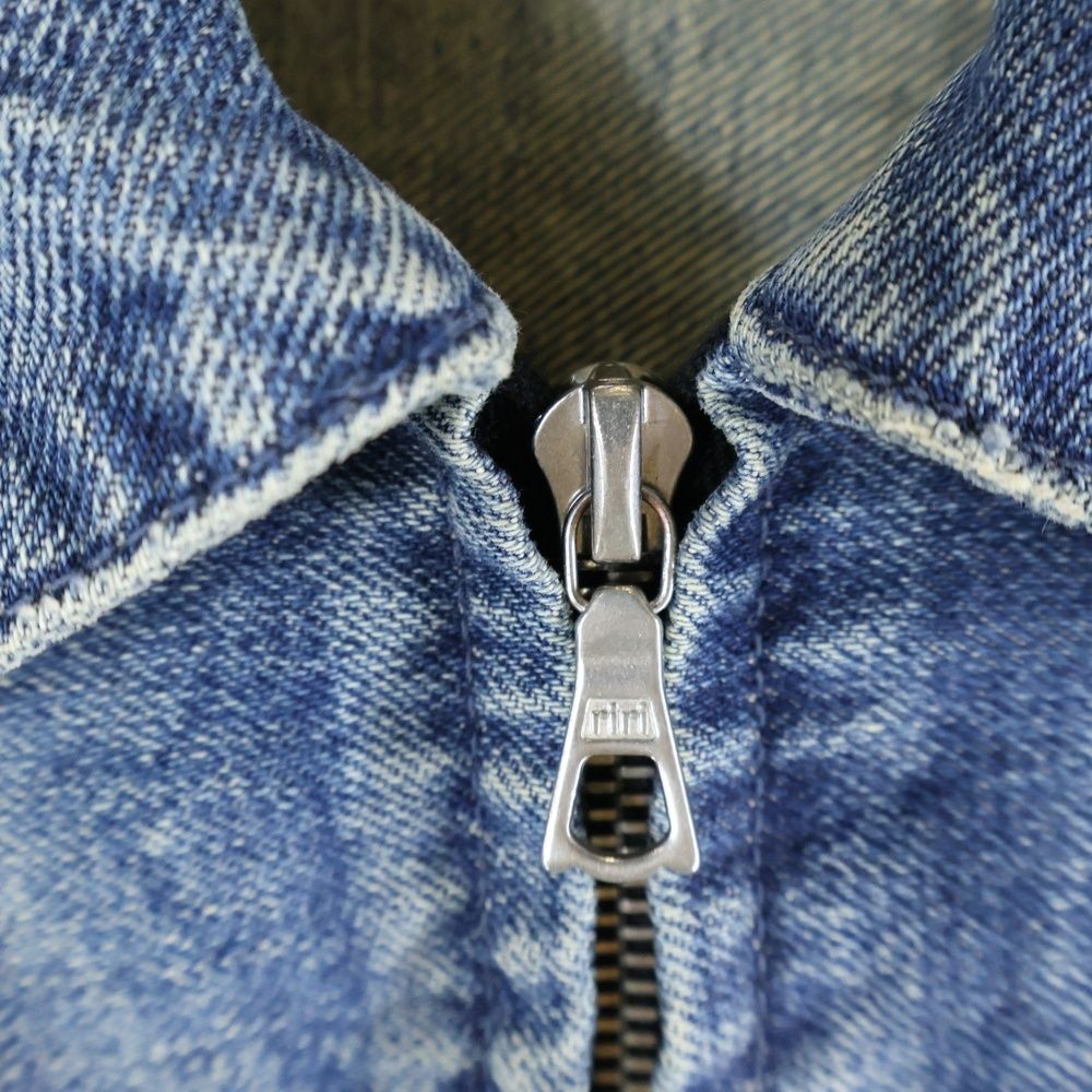 JOHN ELLIOTT (ジョンエリオット) SEASON TEN ZIP DENIM JKT ジップ