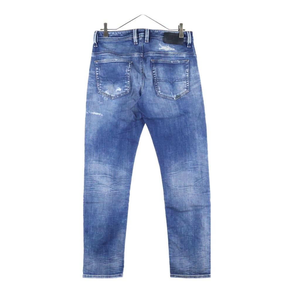 気まぐれ出品・未使用品・処分価格！DIESEL THOMMER-T 26 DIESEL (ディーゼル) THOMMER-T イタリア製 ダメージ加工 ジップフライ