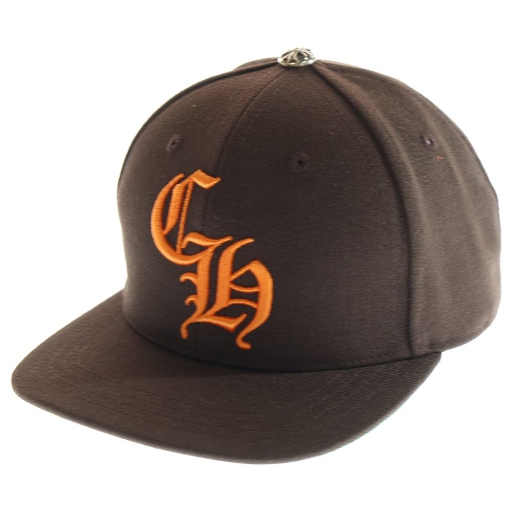 CHROME HEARTS (クロムハーツ) CH刺繍ベースボールキャップ 6 PANEL ON