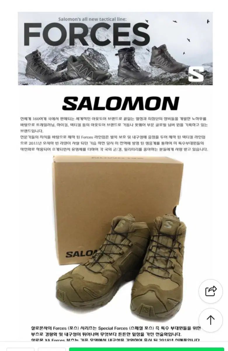 SALOMON サロモン クエスト フォース2 ゴアテックス コヨーテブラウン-280