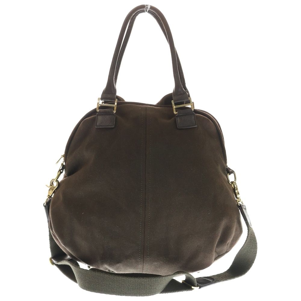 muta (ムータ) 2WAY コート型 トートバッグ ショルダーバッグ ブラウン