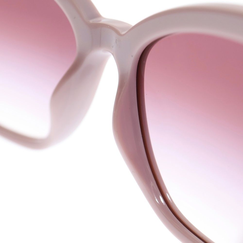 CHANEL (シャネル) ココマーク サングラス ビーズチェーン ピンク