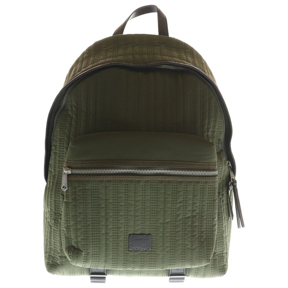 Paul Smith ポールスミス キルティングシェルバックパック リュックサック カーキ