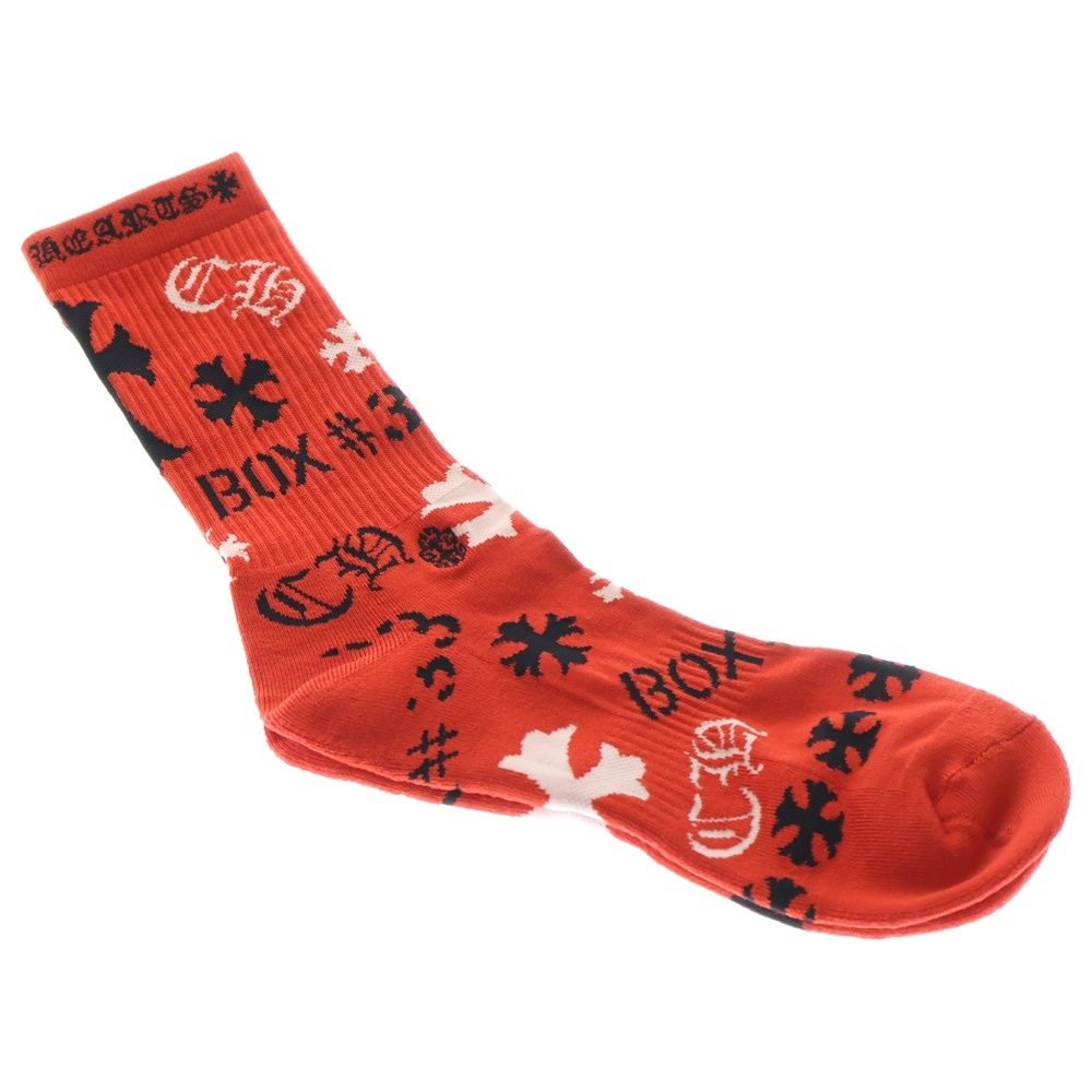 CHROME HEARTS (クロムハーツ) STENCIL SOCKS ステンシルソックス