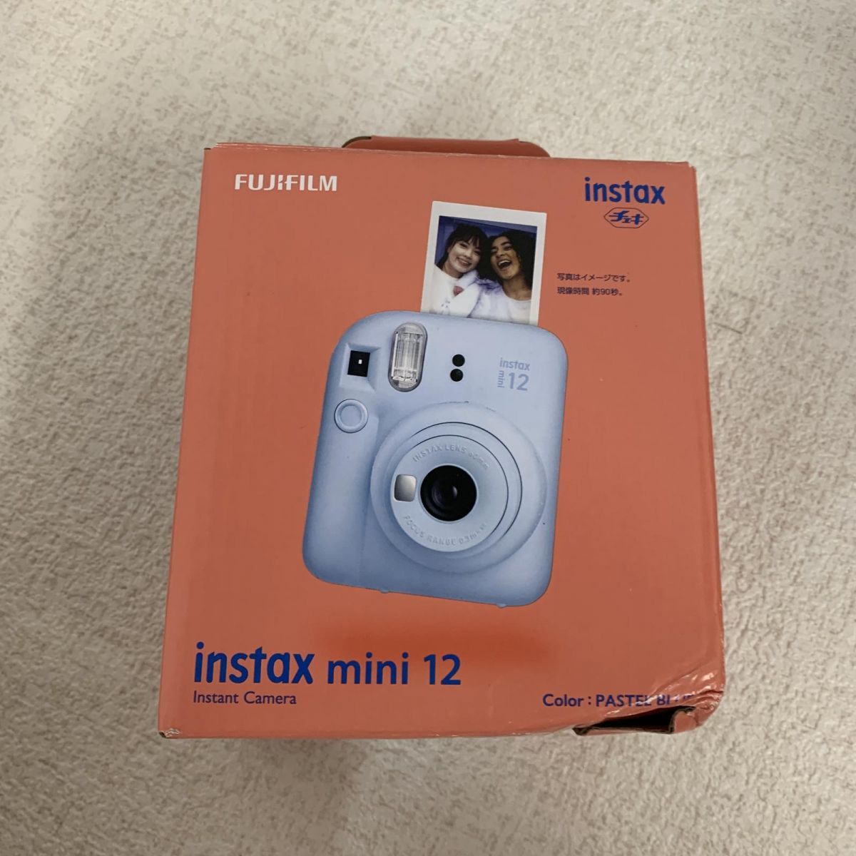 チェキ 富士フイルム instax mini 12 パステルブルー 相