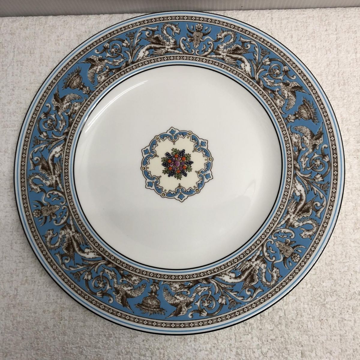 プレート 27 cm ウェッジウッド フロレンティーン ターコイズ 4点 埼