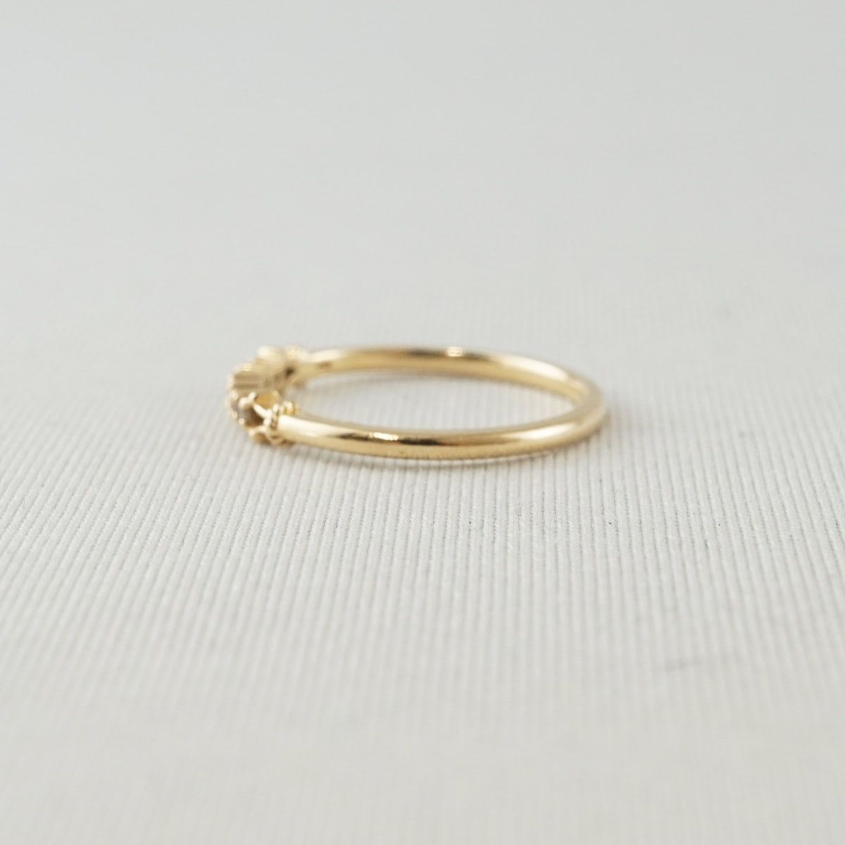 NOJESS リング USED美品 K10 11号 指輪 ノジェス アクセサリー X8356