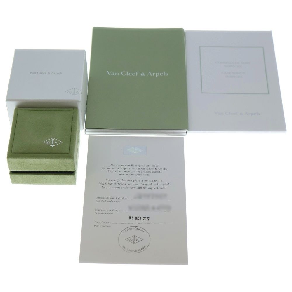  Van Cleef Arpels ヴァンクリーフアンドアーペル スウィートアルハンブラ オニキス ピアス Au 750 K 18 YG イエローゴールド その他 ヘアアクセサリー