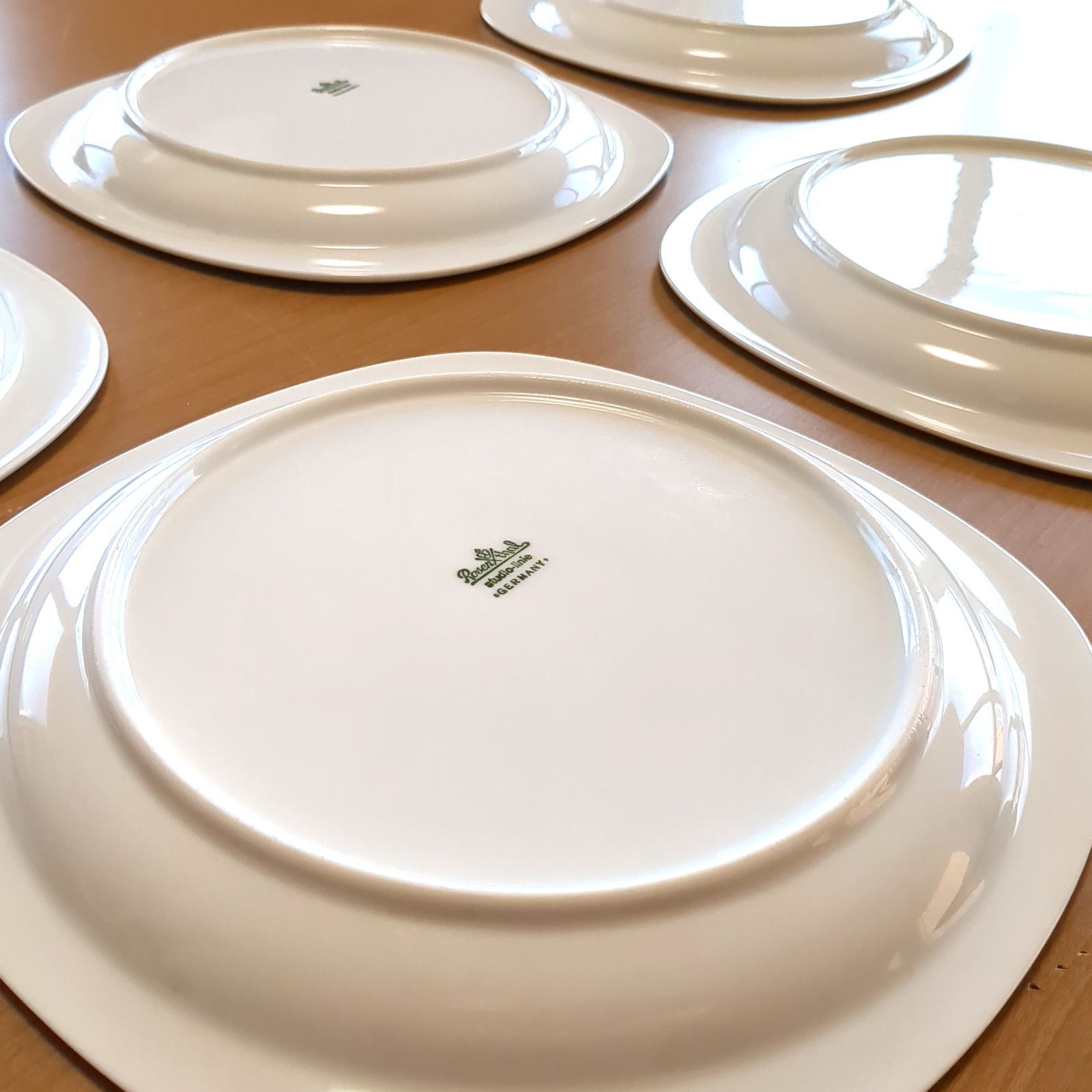 Rosenthal（ローゼンタール）】スオミ ホワイト プレート26cm 5枚