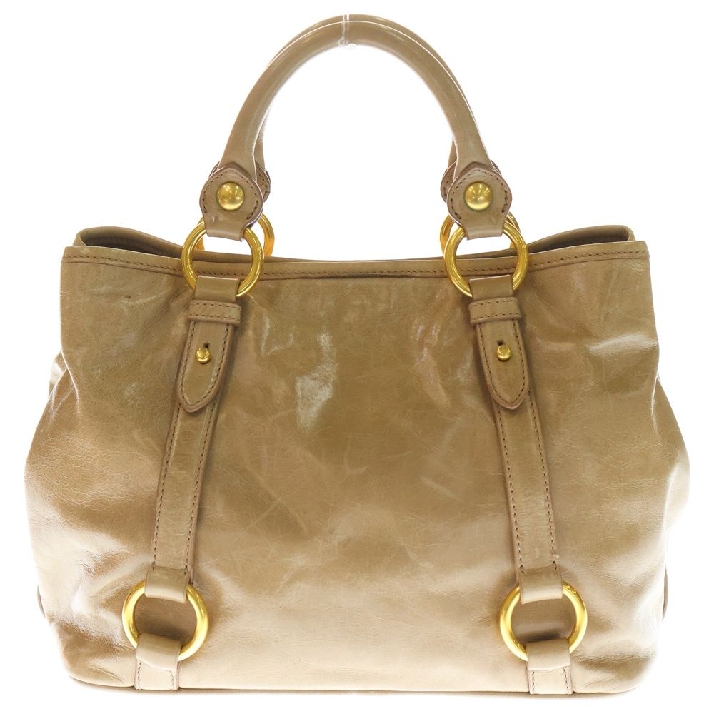 miumiu (ミュウミュウ) 2wayバック ハンドバッグ ショルダーバッグ