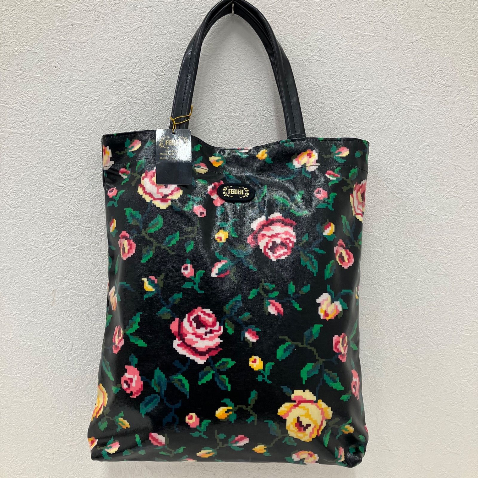6561 FEILER フェイラー トートバッグ ハンドバッグ 手提げ タグ付き