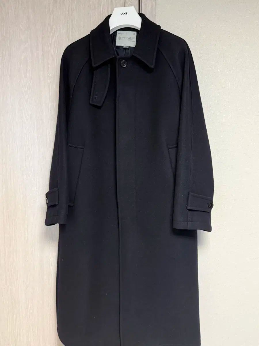 ベルリエ マキシ メルトン ウール バルマカーン コート