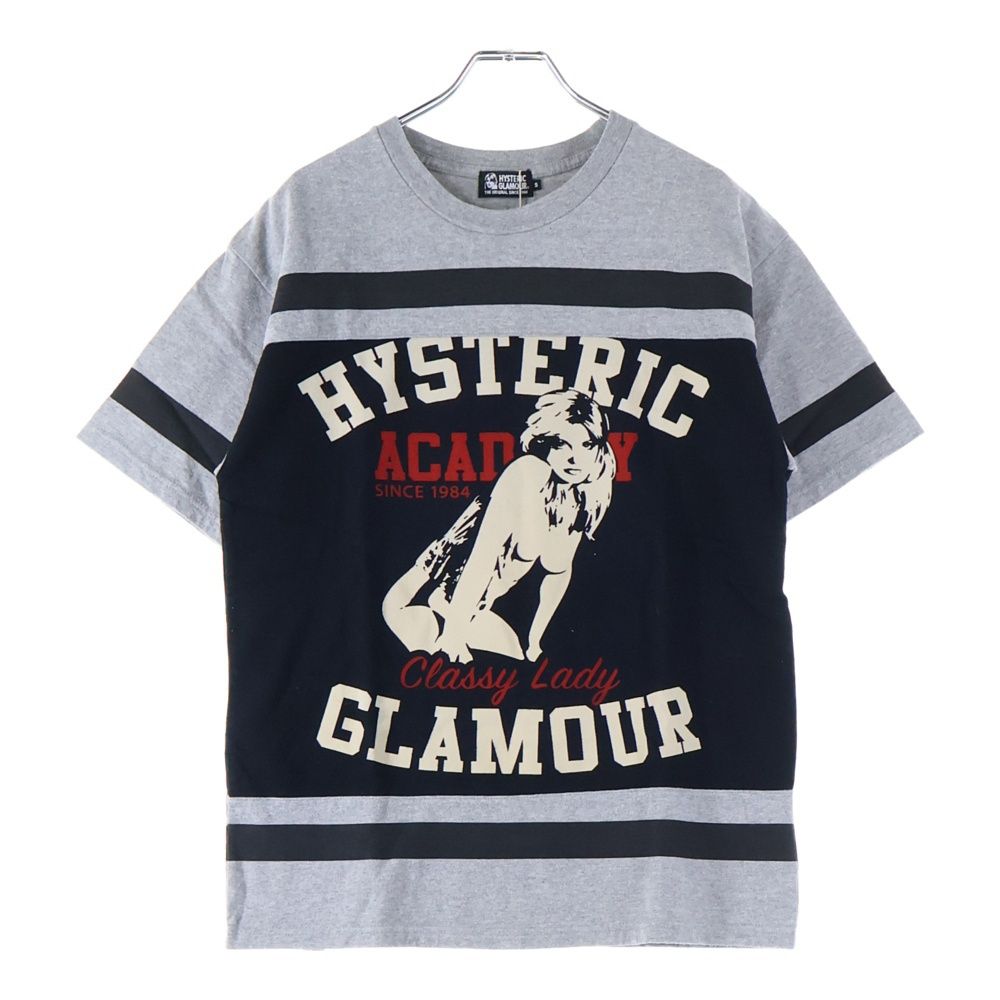 HYSTERIC GLAMOUR (ヒステリックグラマー) 両面プリント切替ボーダー 