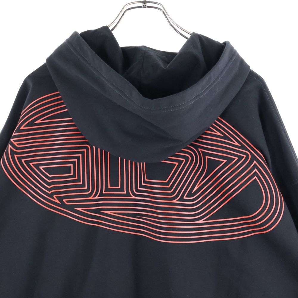 DIESEL (ディーゼル) S-BOXT-HOOD-K2 ロゴ刺繍 フーデッド プル