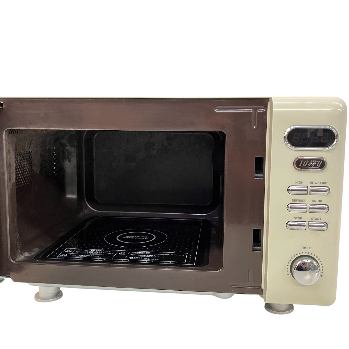 LADONNA ラドンナ Toffy K-DR1 電子レンジ 2022年製 家電 中古