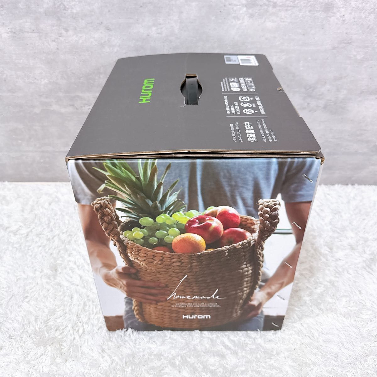 HUROM ヒューロム スロージューサー 低速ジューサー H26-RG17 ローズ