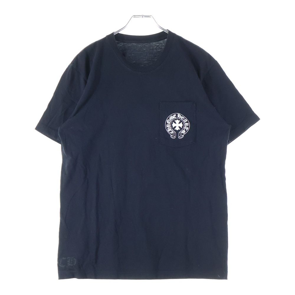 クロムハーツ 英字 バックプリント 新品‼️ タグ付き Ｍ CHROME HEARTS (クロムハーツ) CH T-SHRT 1 バック英字プリントTシャツ
