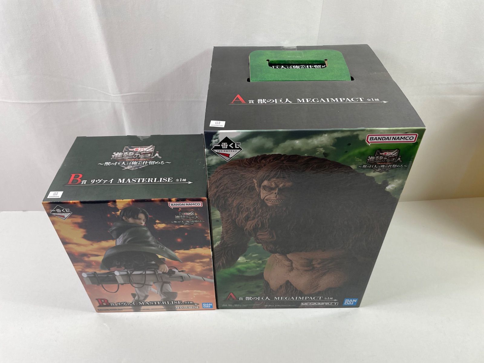 A2147・一番くじ 進撃の巨人 A賞 獣の巨人 メガインパクト B賞