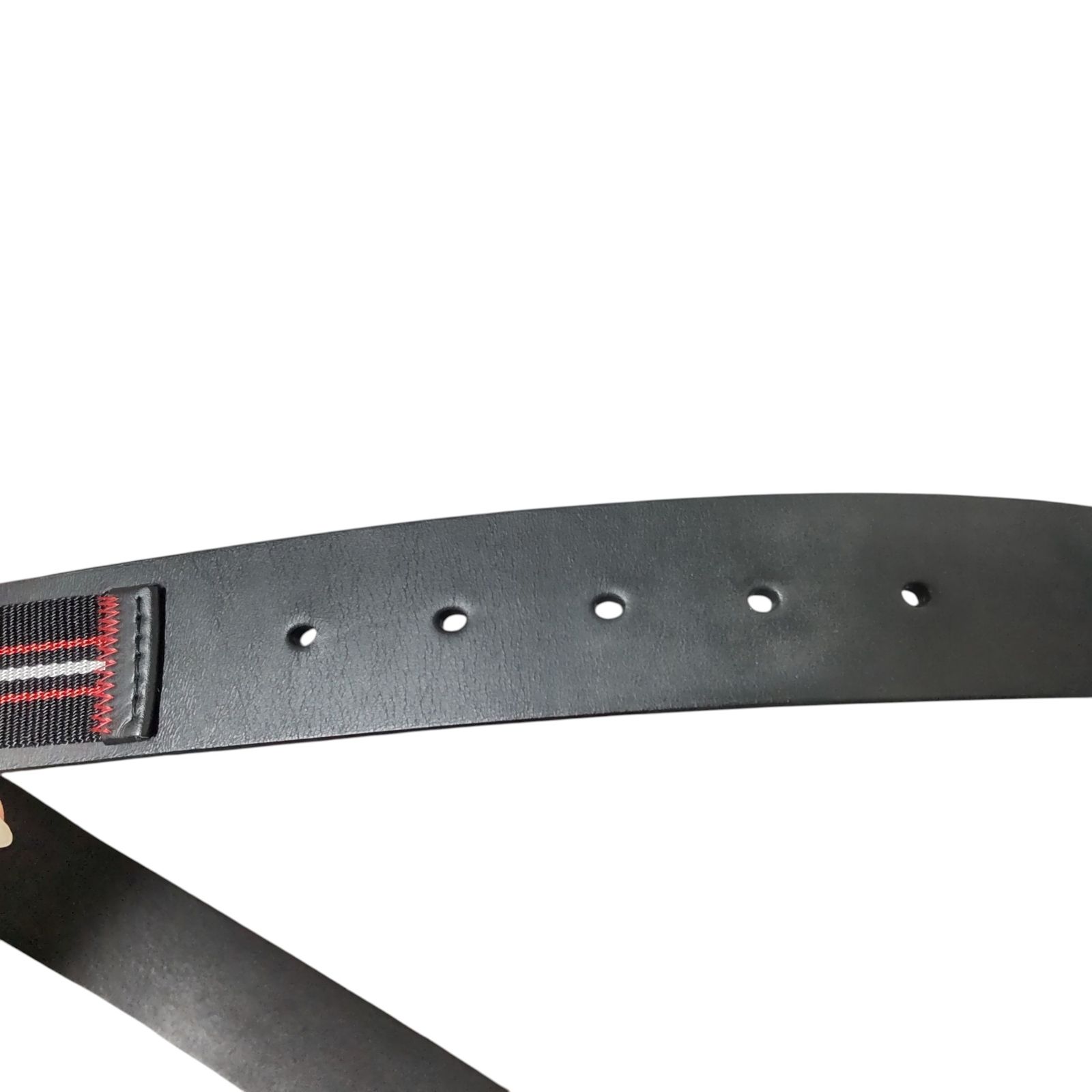 未使用】Dior HOMME ディオール オム メンズ ベルト ブラック シルバー