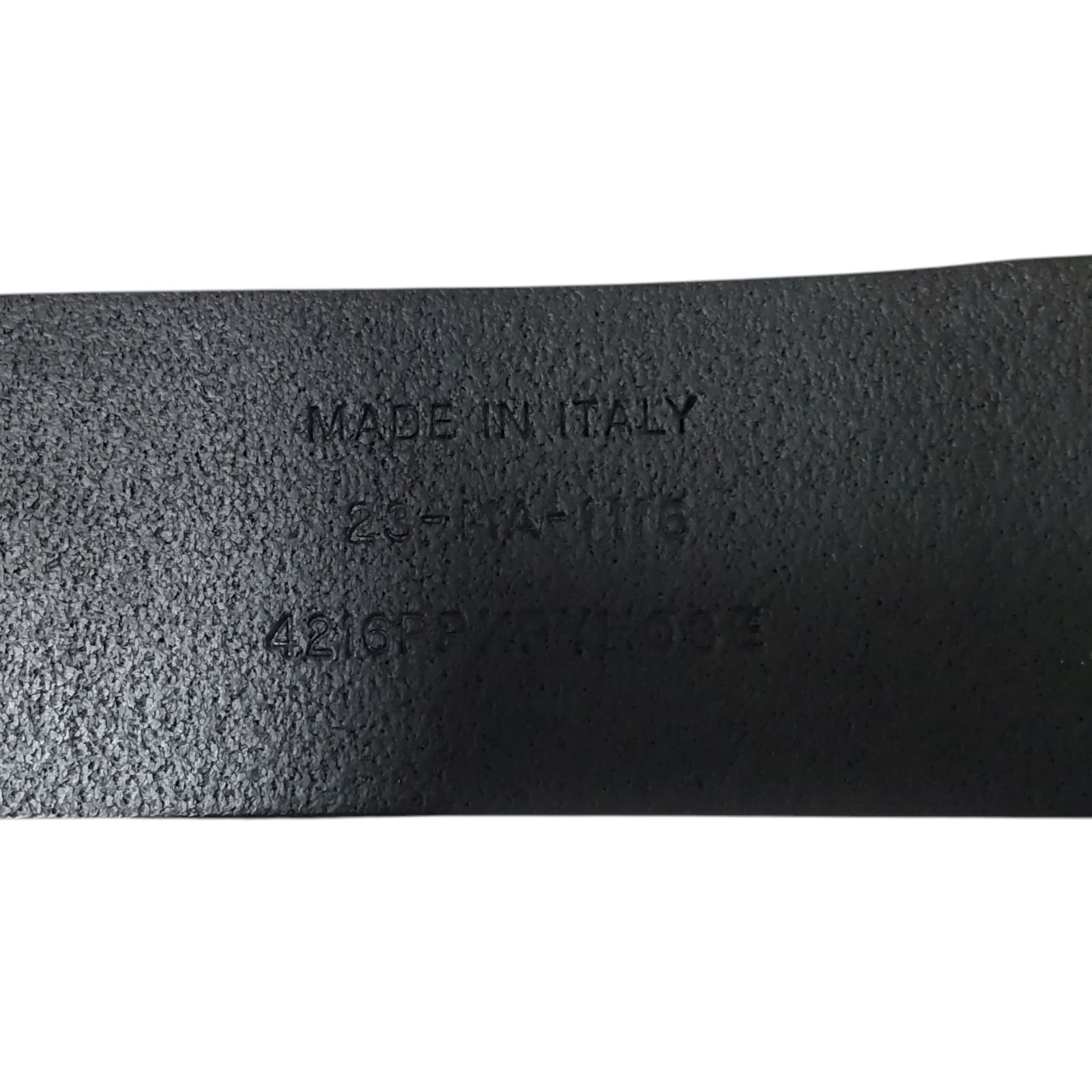 未使用】Dior HOMME ディオール オム メンズ ベルト ブラック シルバー