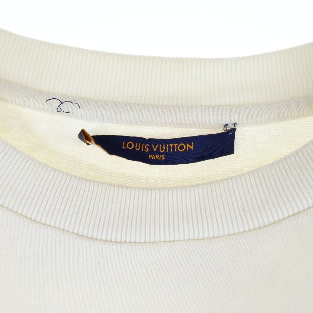 LOUIS VUITTON ルイヴィトン インサイドアウト ホワイト LOUIS VUITTON (ルイヴィトン) 21SS Inside Out T-Shirt インサイド