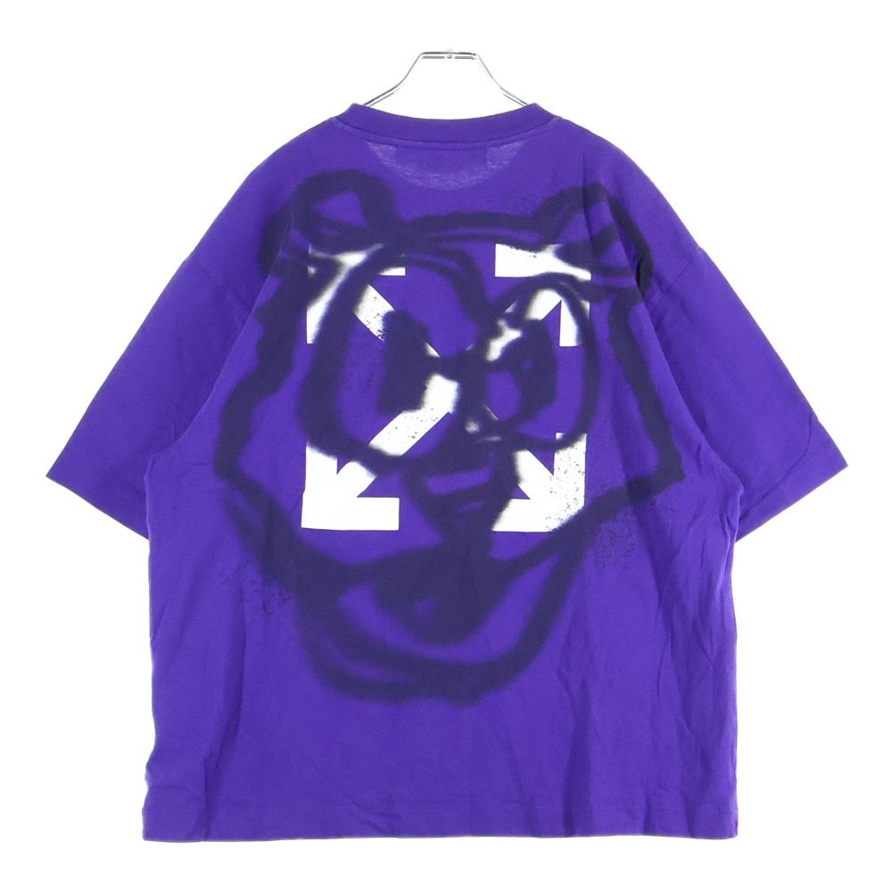 OFF-WHITE (オフホワイト) Back Spray Graffiti Allow T-Shirt バック