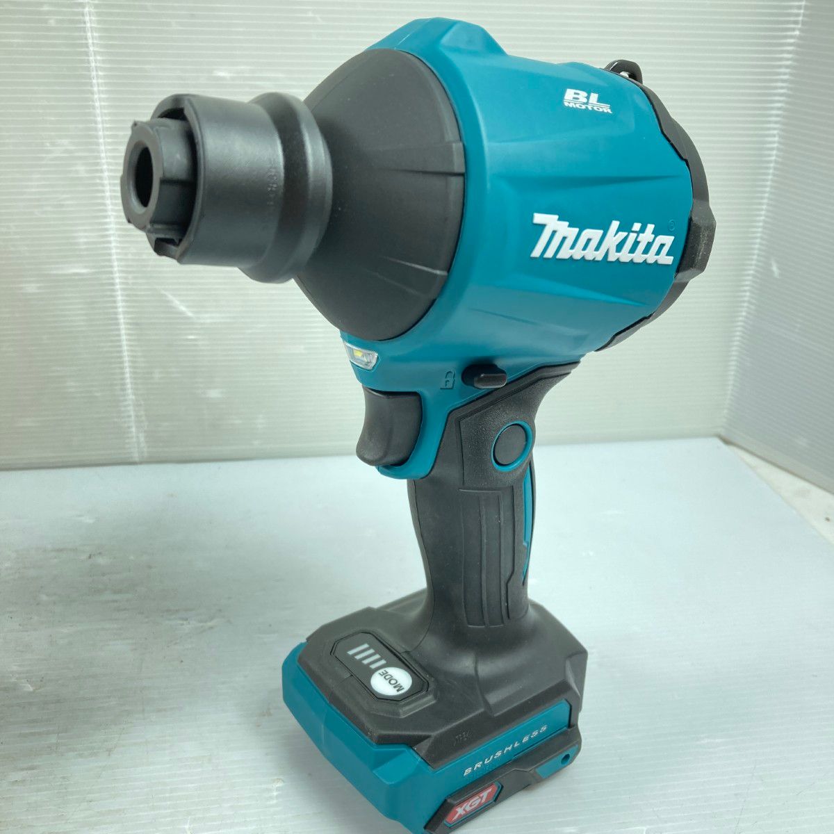 ＊＊MAKITA マキタ 40 Vmax 充電式エアダスタ ノズル アタッチメント付属 充電器 バッテリなし AS 001 GZ ブルー