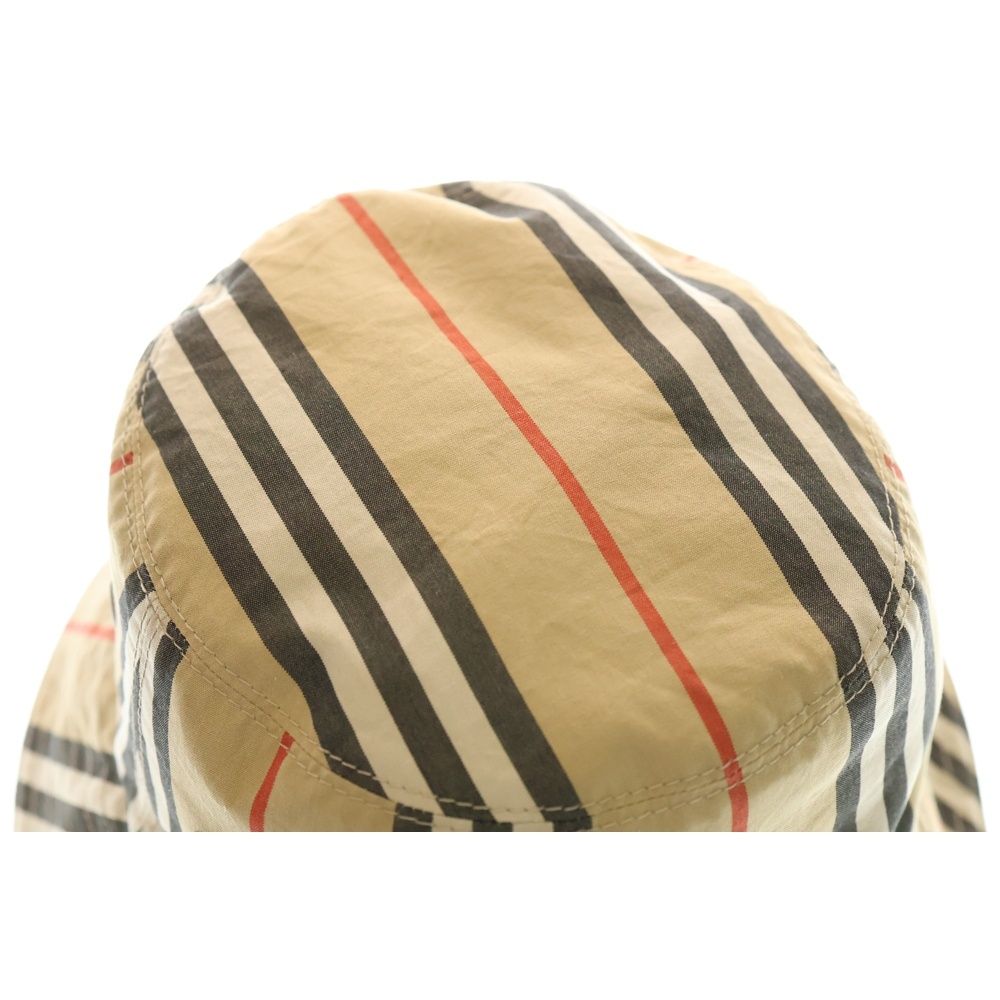 BURBERRY (バーバリー) ノバチェック総柄 ロゴプリント リバーシブル