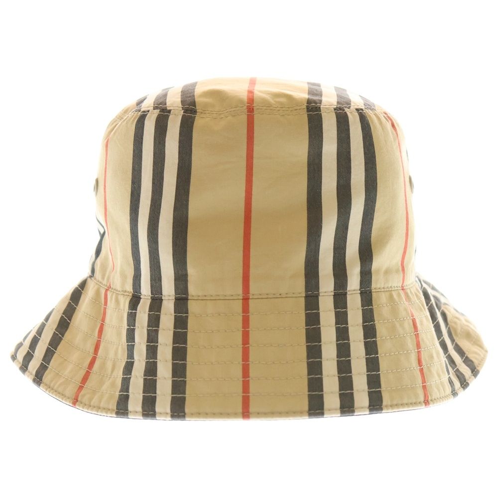 BURBERRY LONDON バーバリー ノバチェックリバーシブルハット BURBERRY (バーバリー) ノバチェック総柄 ロゴプリント リバーシブル