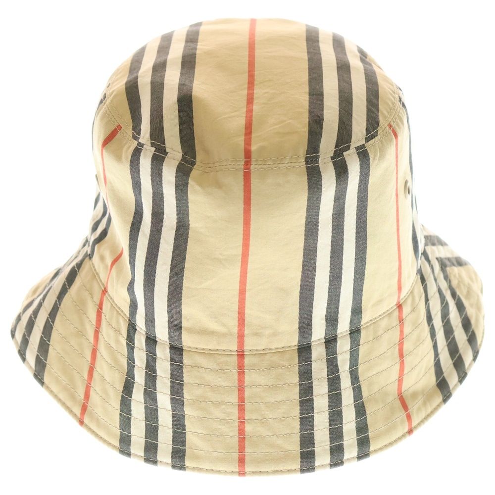 BURBERRY (バーバリー) ノバチェック総柄 ロゴプリント リバーシブル