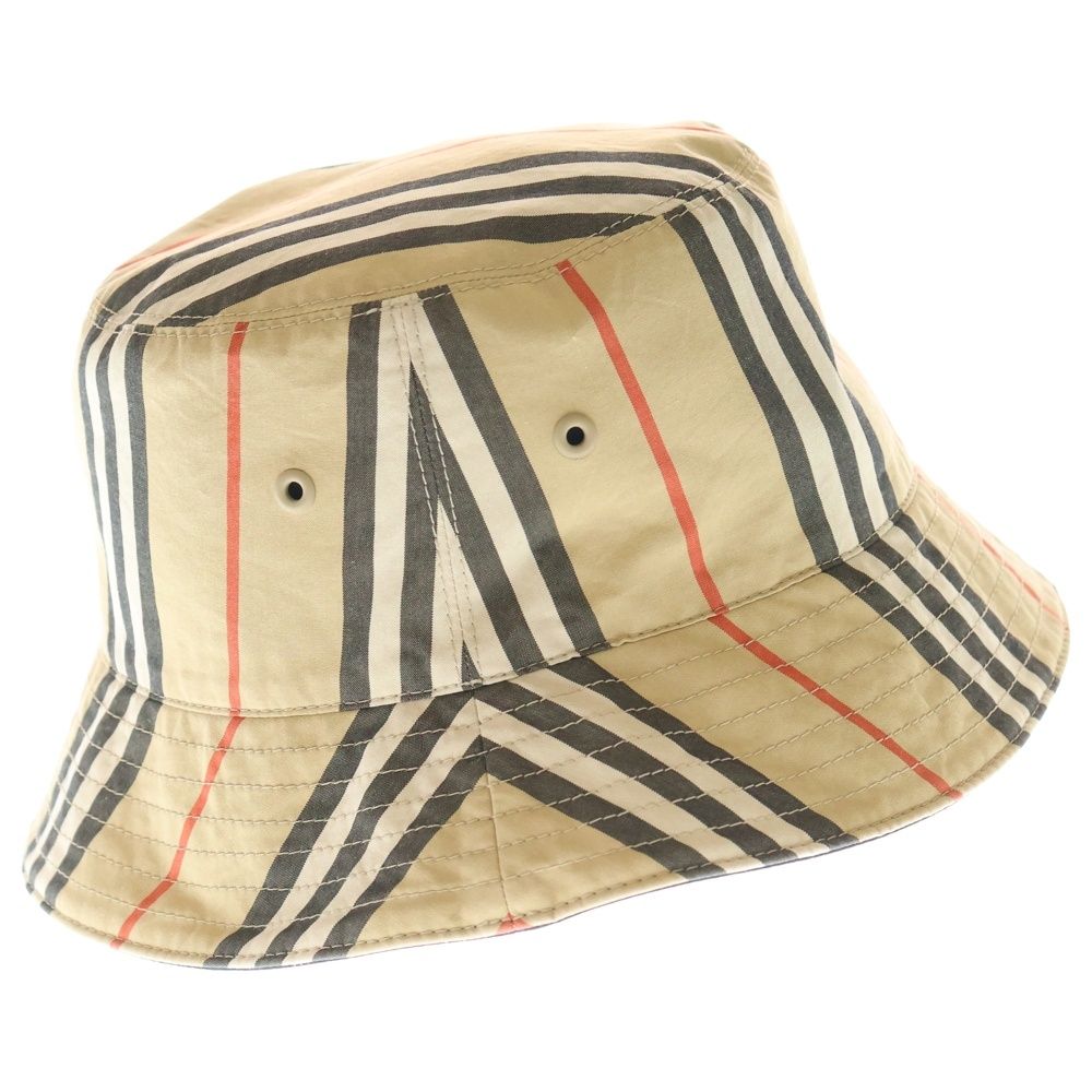 BURBERRY (バーバリー) ノバチェック総柄 ロゴプリント リバーシブル