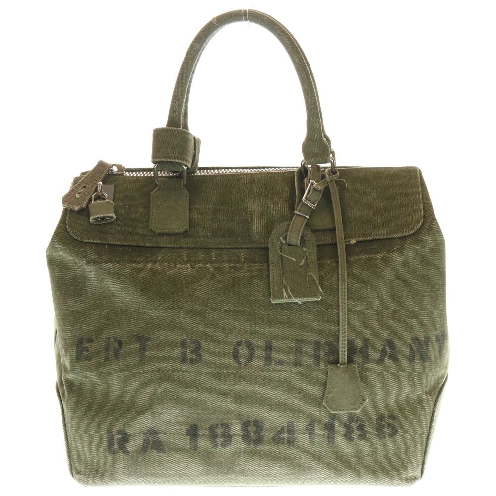 READY MADE レディメイド 2 Way GYM BAG ステンシル ジムバッグ カーキ