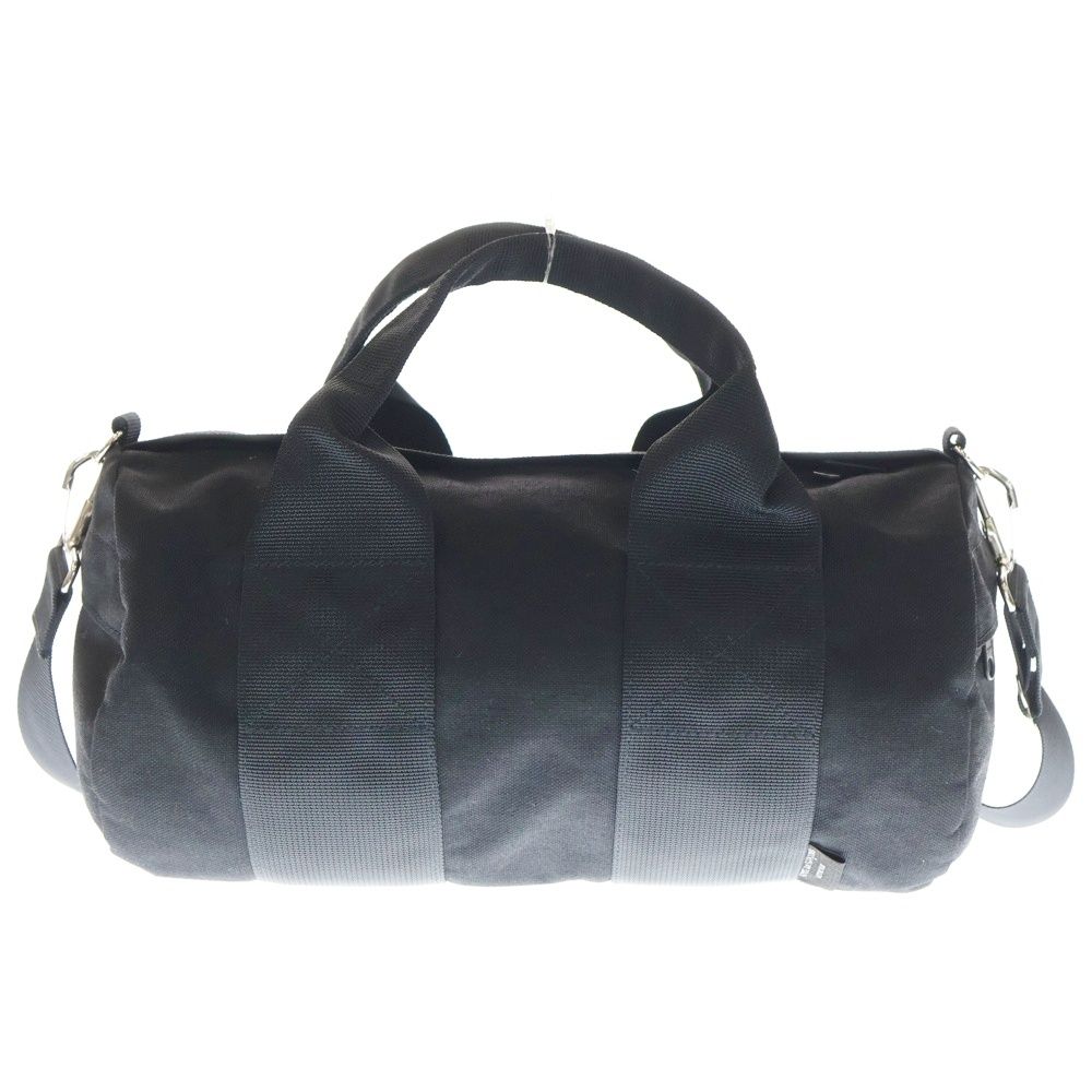 COMME des GARCONS HOMME PLUS コムデギャルソンオムプリュス 2 WAY DUFFLE BAG ナイロン キャンバス ダッフル ショルダー ハンドバッグ ブラック PZ-K 208