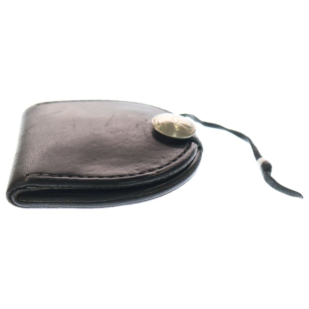 goro's (ゴローズ) レザー コインケース 丸型小銭入れ ブラック - メルカリ