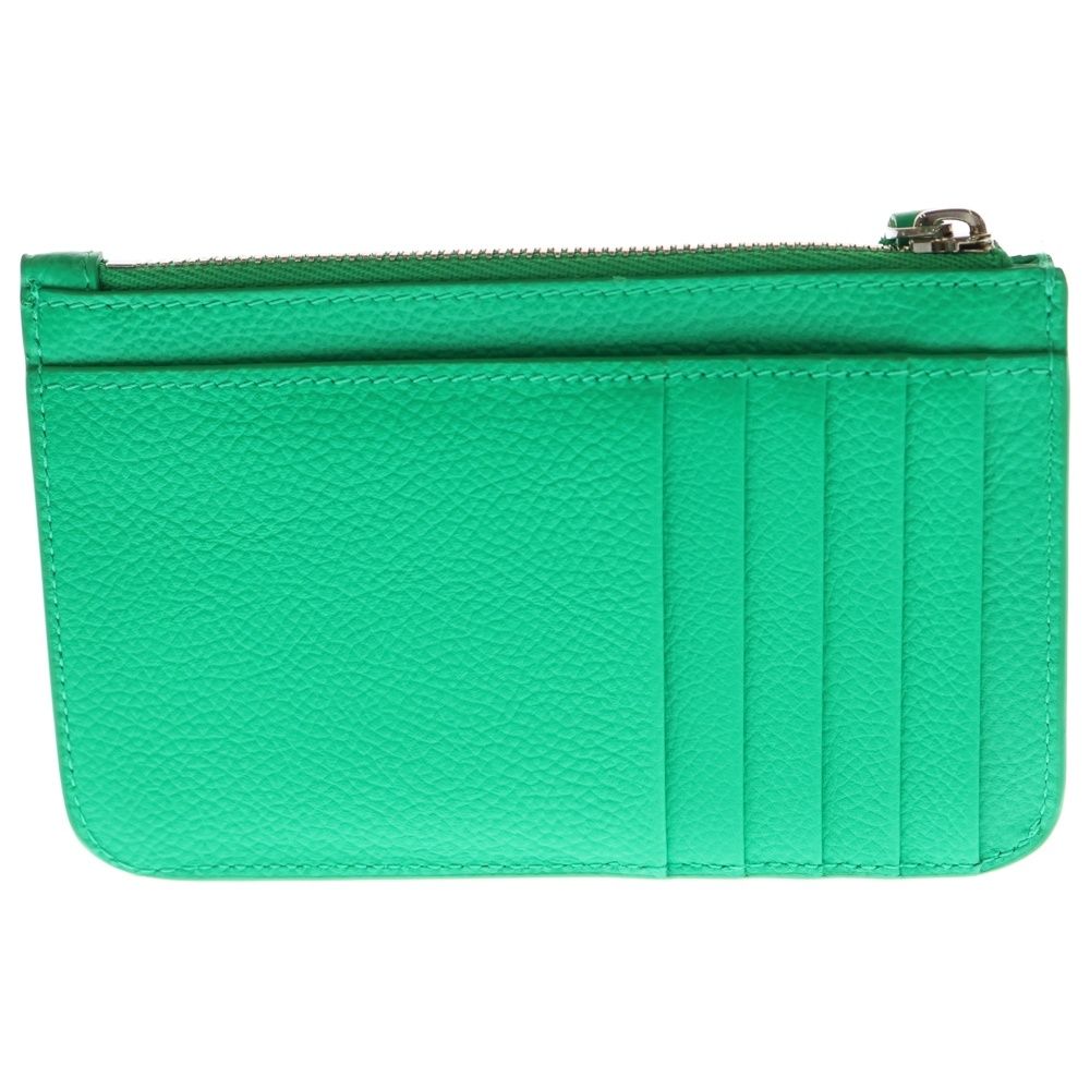 バレンシアガ Cash Large ロング コイン-カードホルダー コンパクトウォレット 財布 グリーン 637130