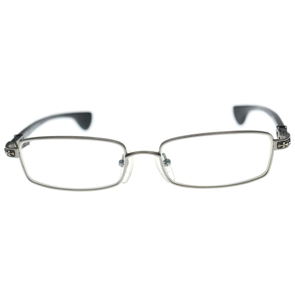 CHROME HEARTS クロムハーツ TE-W.A.-TE MAHOGANY ウッドフレーム マホガニー眼鏡 シルバー ダークブラウン