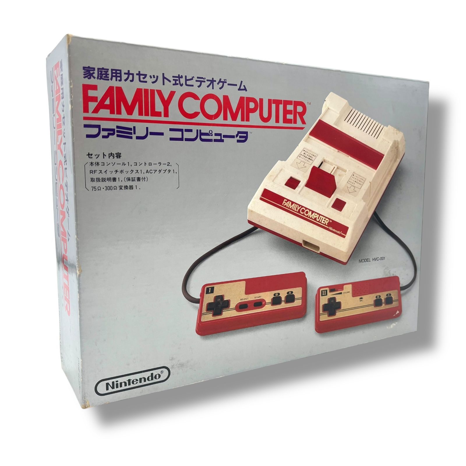 Nintendo ファミコン HVC-001 本体セット 1983年 初期モデル - メルカリ