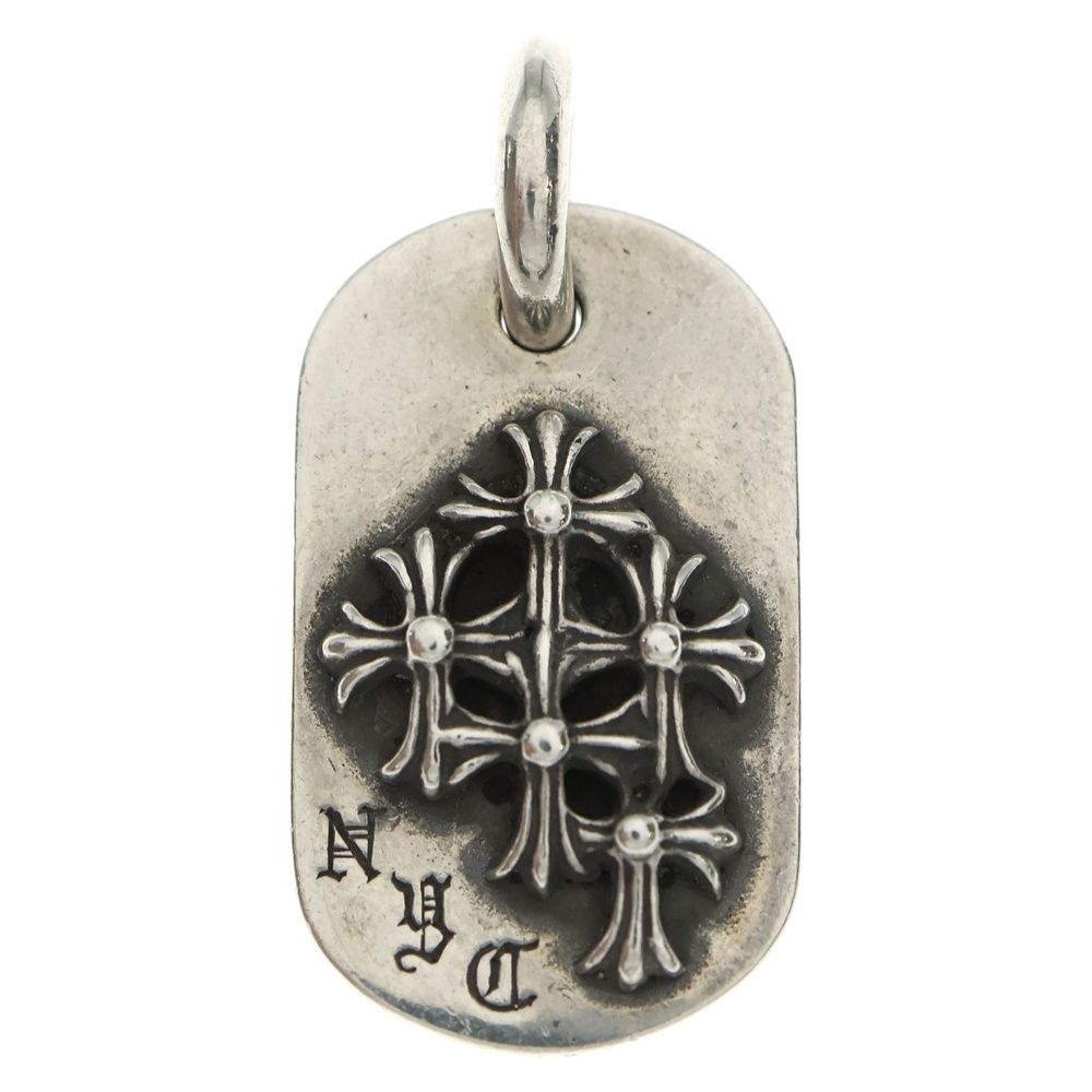 CHROME HEARTS (クロムハーツ) DOG TAG RAISED CEMETERY NYC限定