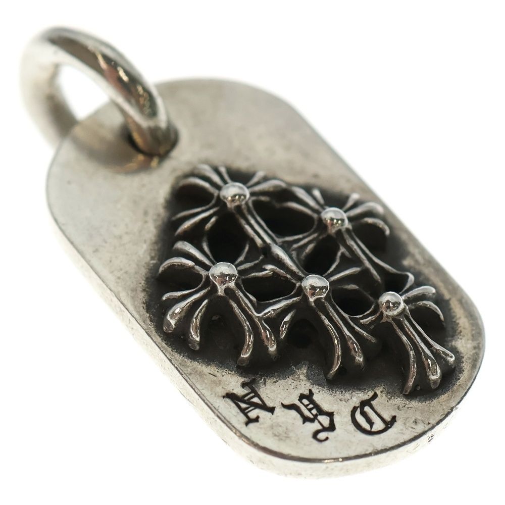 CHROME HEARTS (クロムハーツ) DOG TAG RAISED CEMETERY NYC限定
