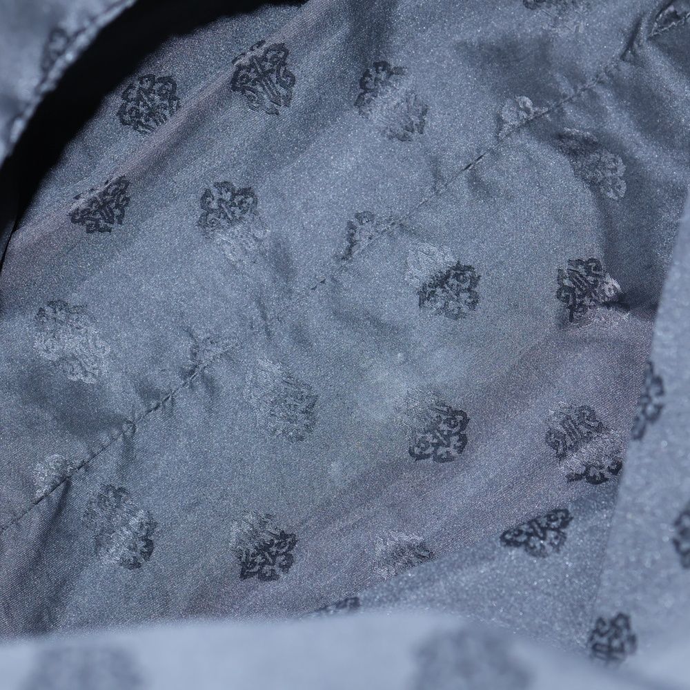 クロスパッチ付きムートントートバッグ ピンク