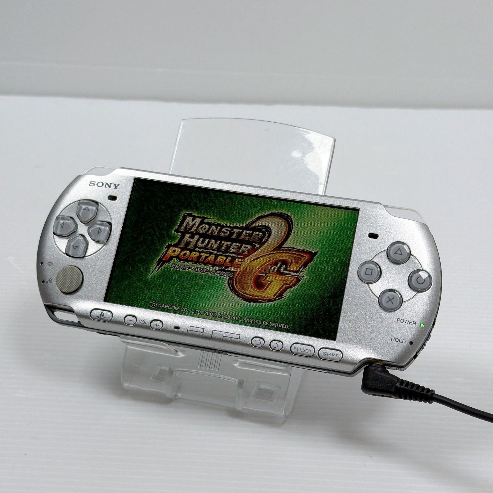 PSP 3000 ミスティックシルバー 動作確認済み 良品 FW6.61 ソニー