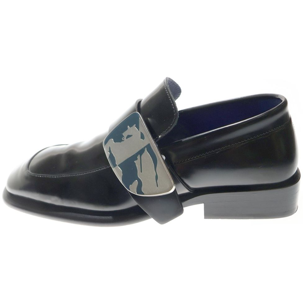 BURBERRY (バーバリー) 24SS エクストリアンナイト レザーシューズ