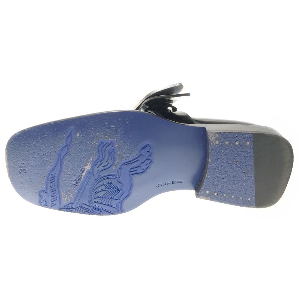 BURBERRY (バーバリー) 24SS エクストリアンナイト レザーシューズ