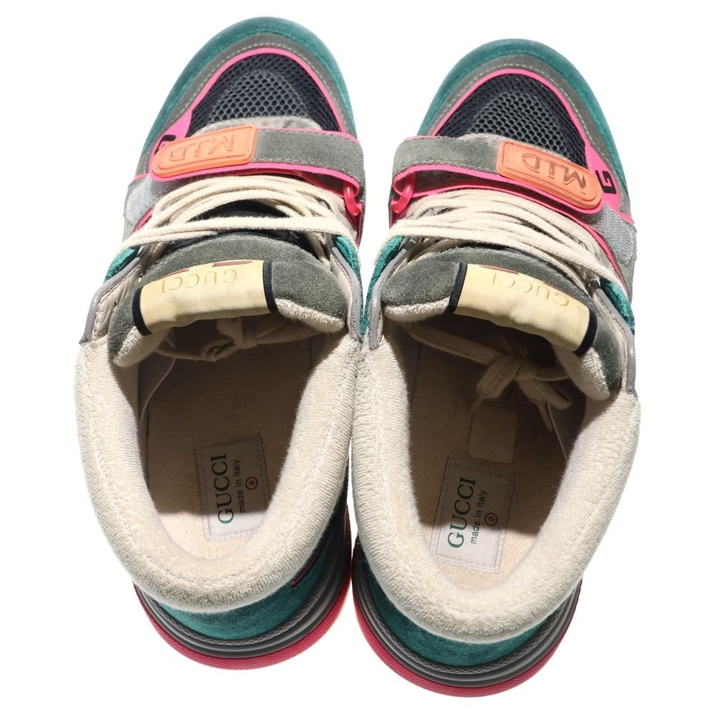 GUCCI (グッチ) ウルトラペース ハイカットスニーカー マルチカラー