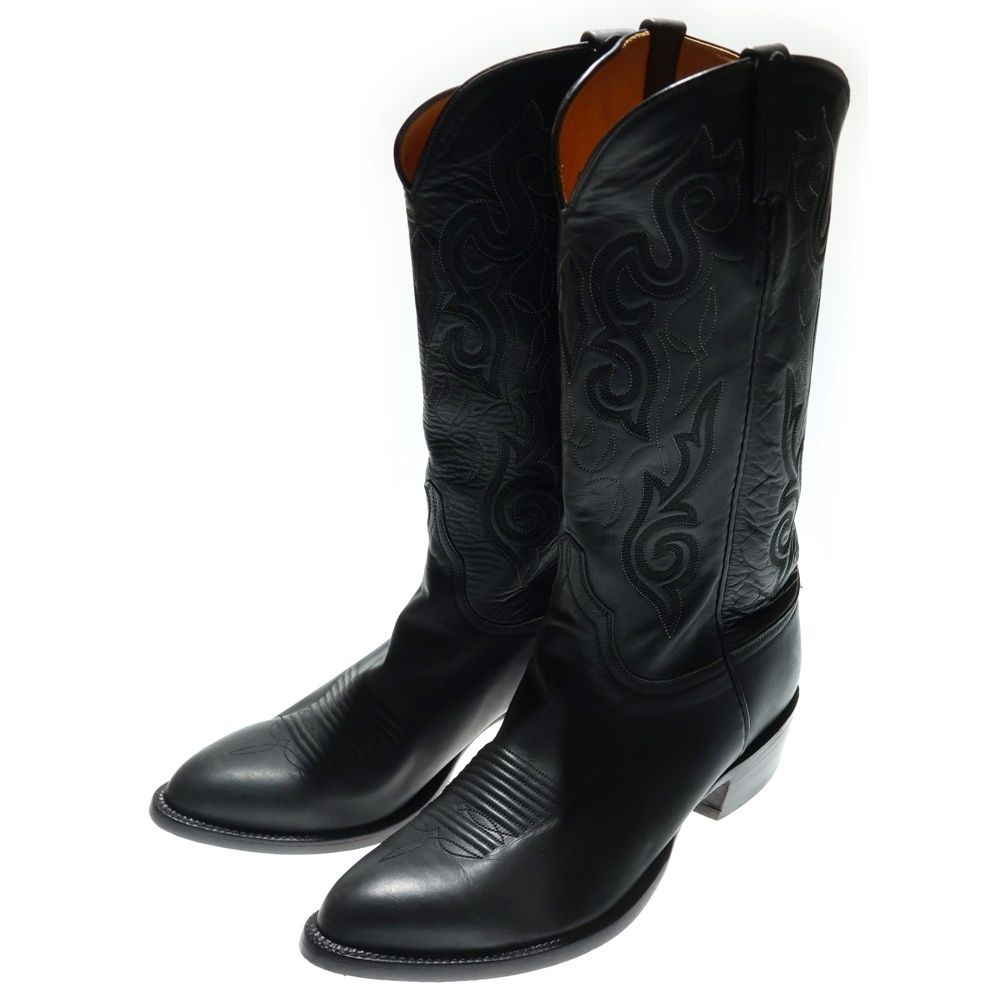 LUCCHESE CLASSICS ルケーシー クラシックス レザーウエスタンブーツ ブラック
