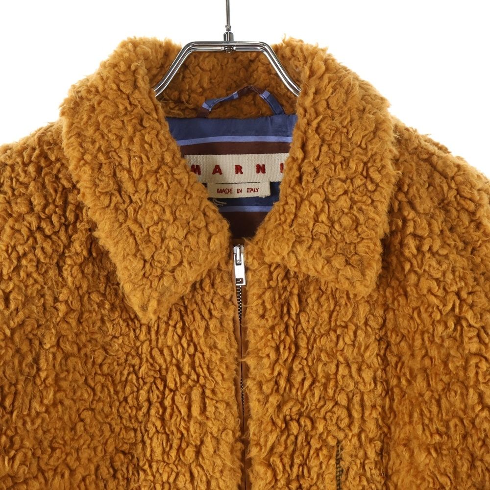 MARNI 未使用品 マルニ ツイスト テディ TWIST TEDDY フリース ボア 