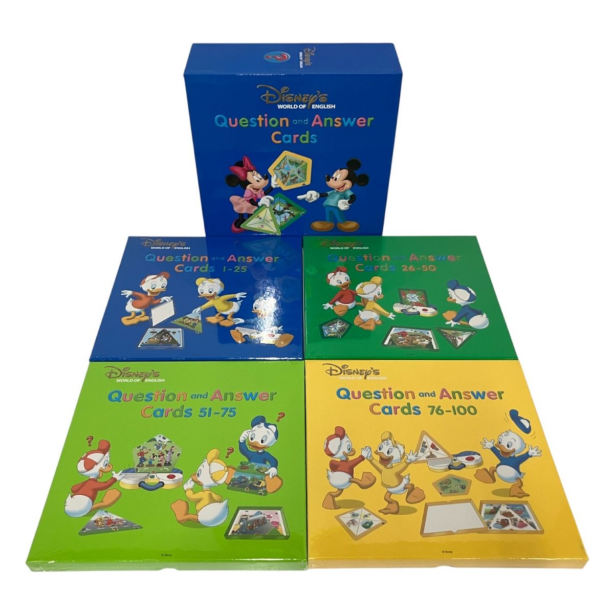 DWE トークアロング Q-A セット 2017年頃 ディズニーワールドオブイングリッシュ 英語 教材