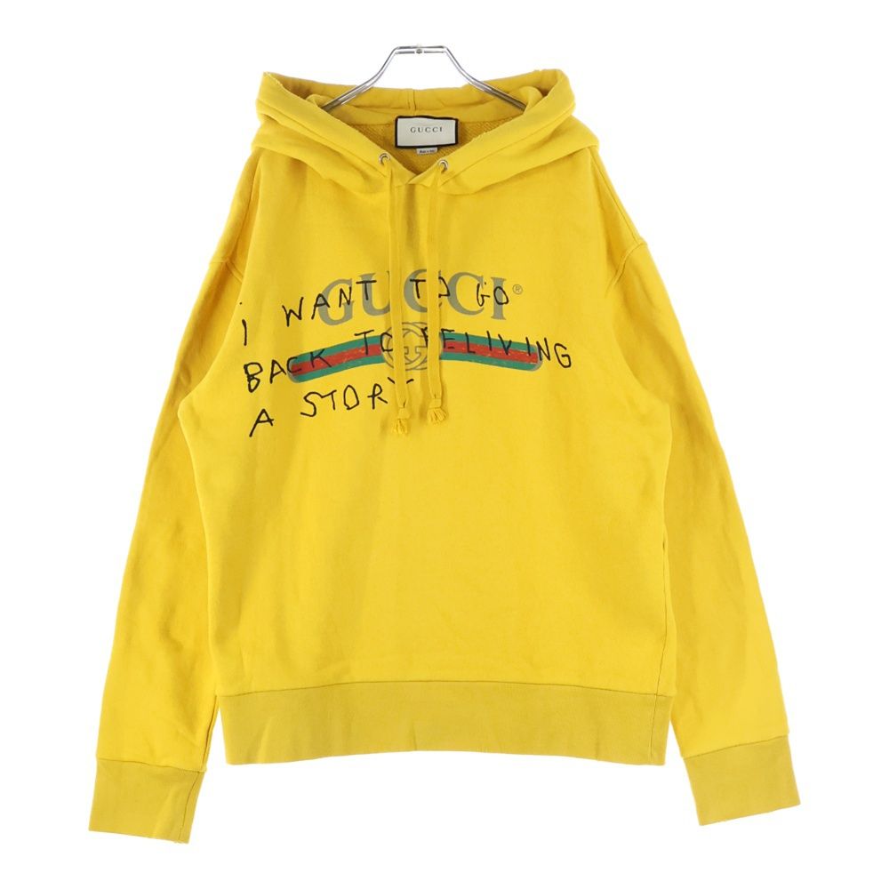 GUCCI インターロッキング パーカー XS 中古・古着通販】GUCCI (グッチ) インターロッキングGロゴパーカー